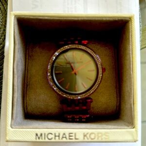 Purple Michael Kors watch